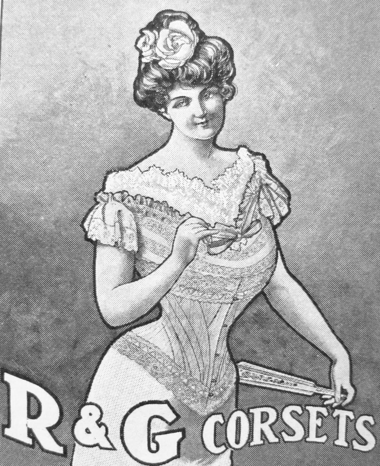 Pintucks: Edwardian Corsets, styles from 1900