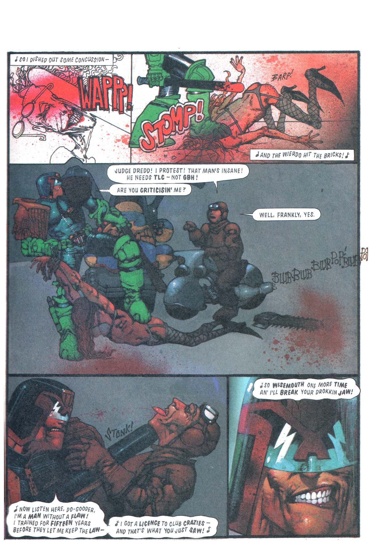 Read online Judge Dredd: The Megazine comic -  Issue #14 - 38