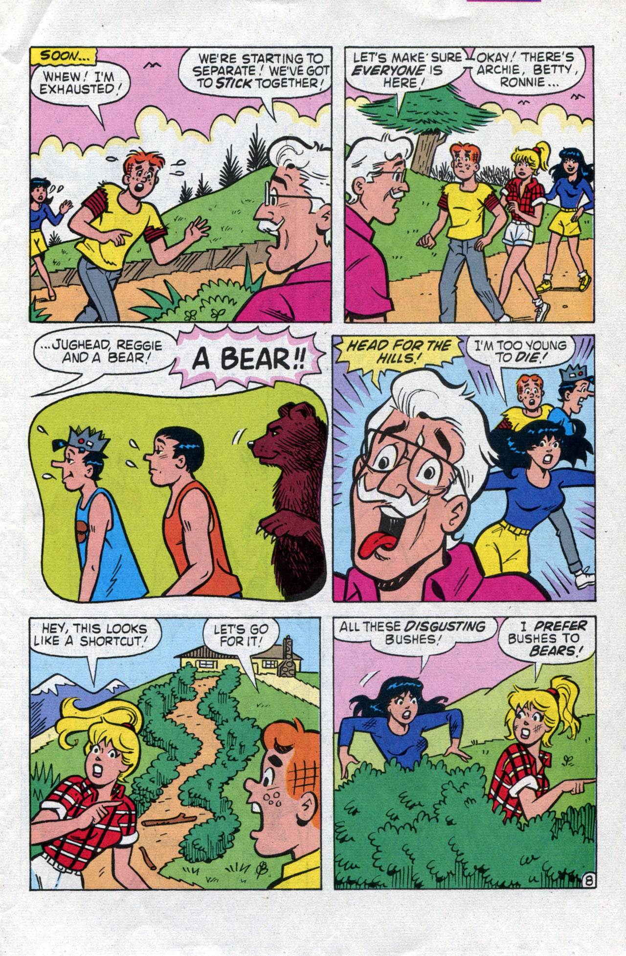 Read online Archie's Vacation Special comic -  Issue #1 - 11