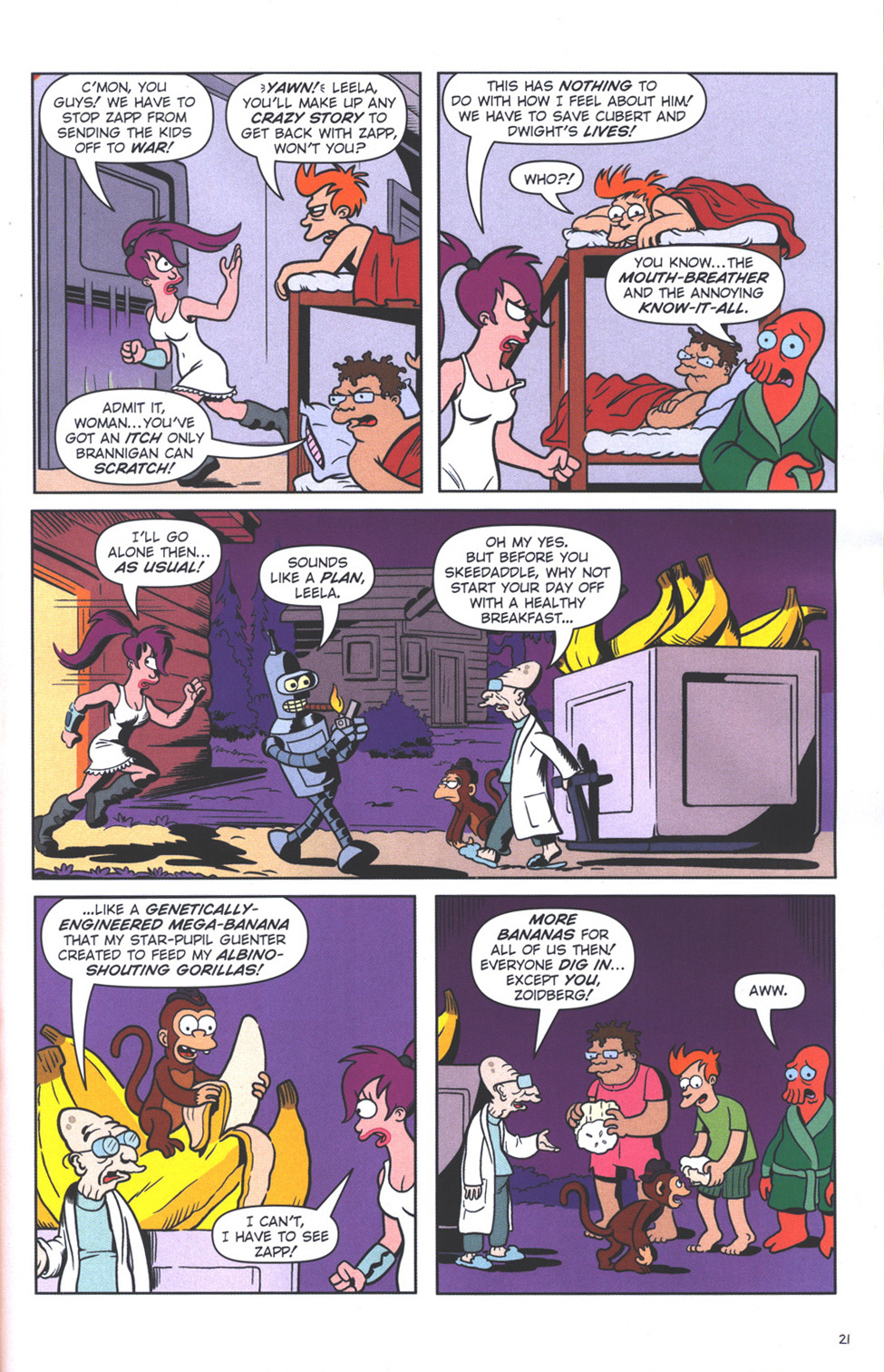 Read online Futurama Comics comic -  Issue #41 - 17