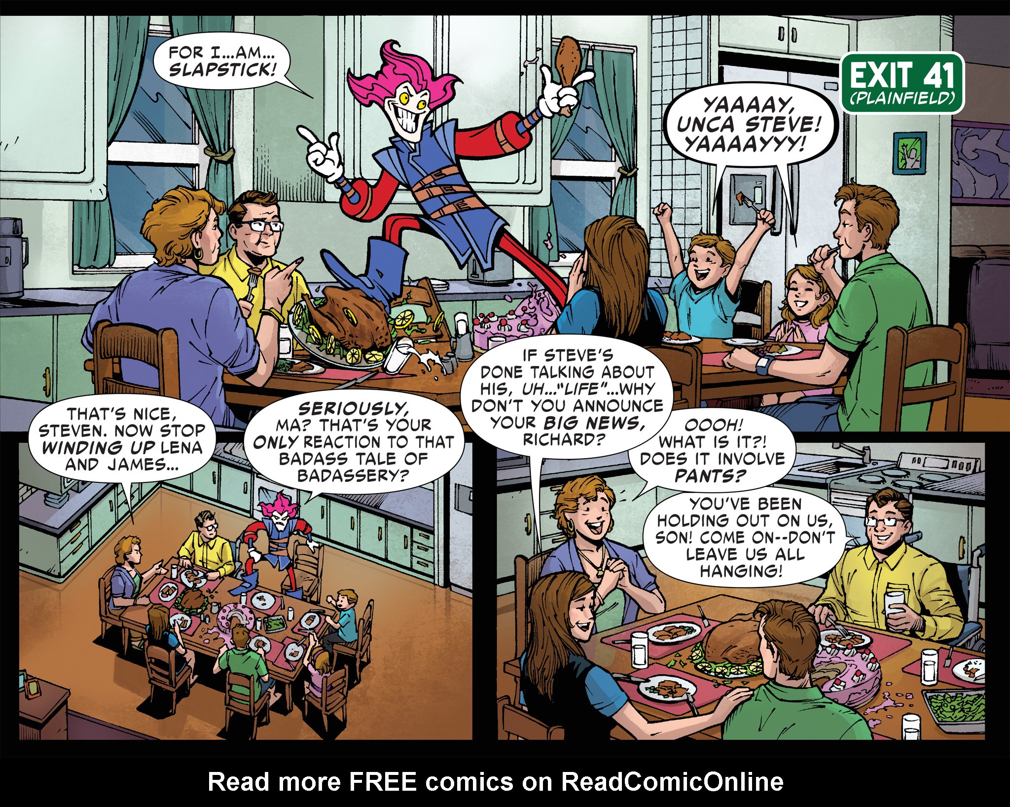 Read online Slapstick Infinite Comic comic -  Issue #1 - 22