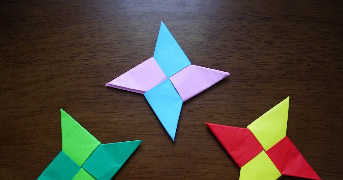 KATAKOTO ORIGAMI How to make Origami SYURIKEN