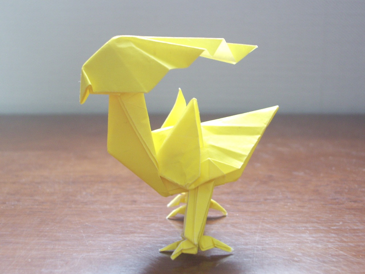 KATAKOTO ORIGAMI Yellow Bird