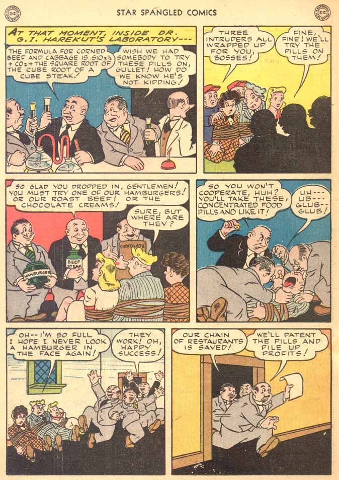 Read online Star Spangled Comics comic -  Issue #52 - 36