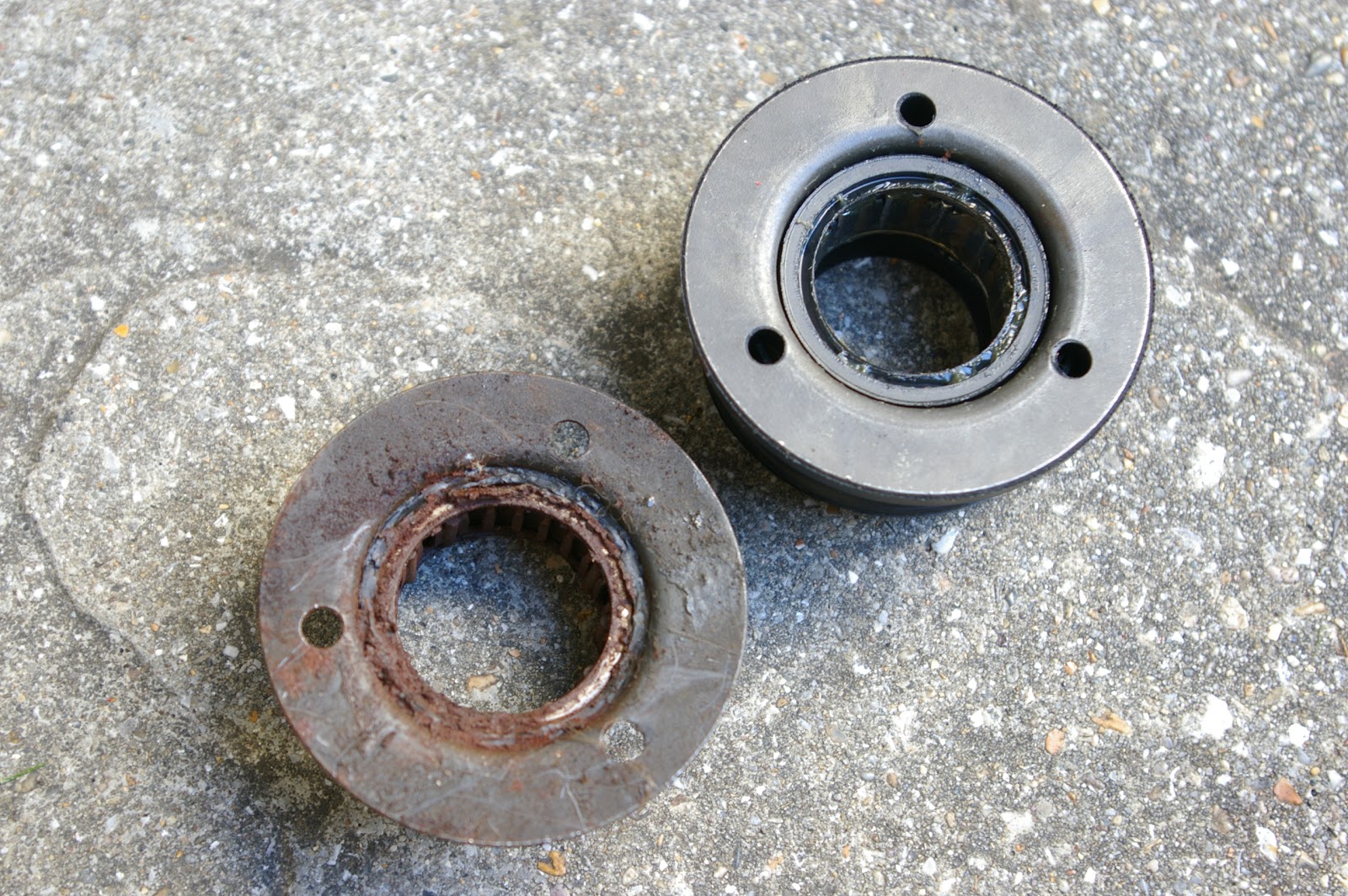 New Steering shaft bearing Nightmare removal