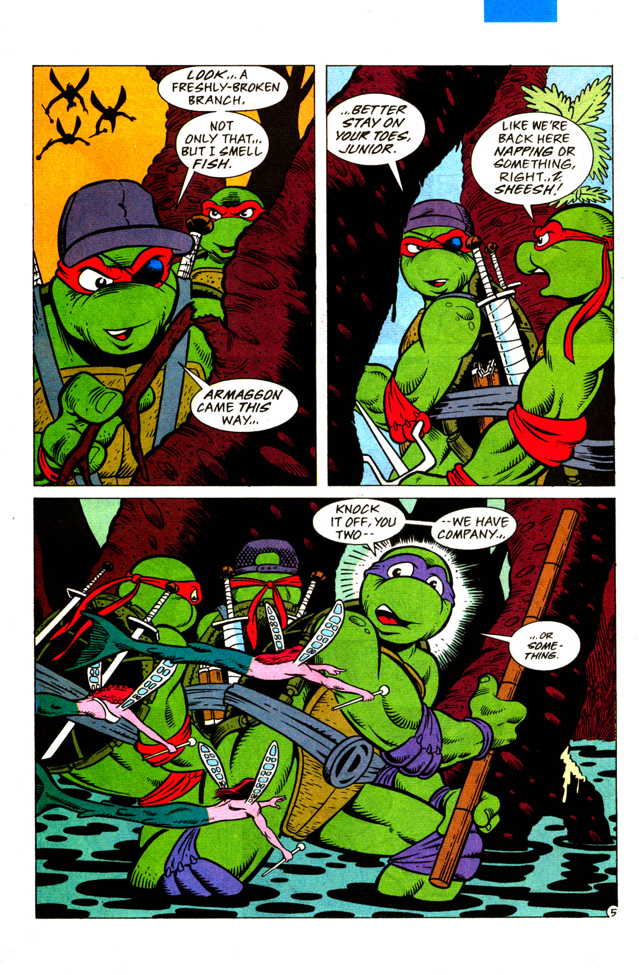 Read online Teenage Mutant Ninja Turtles Adventures (1989) comic -  Issue #44 - 7