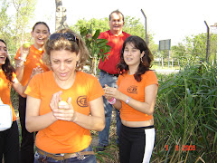 Na horta com a Profª Jorgeana