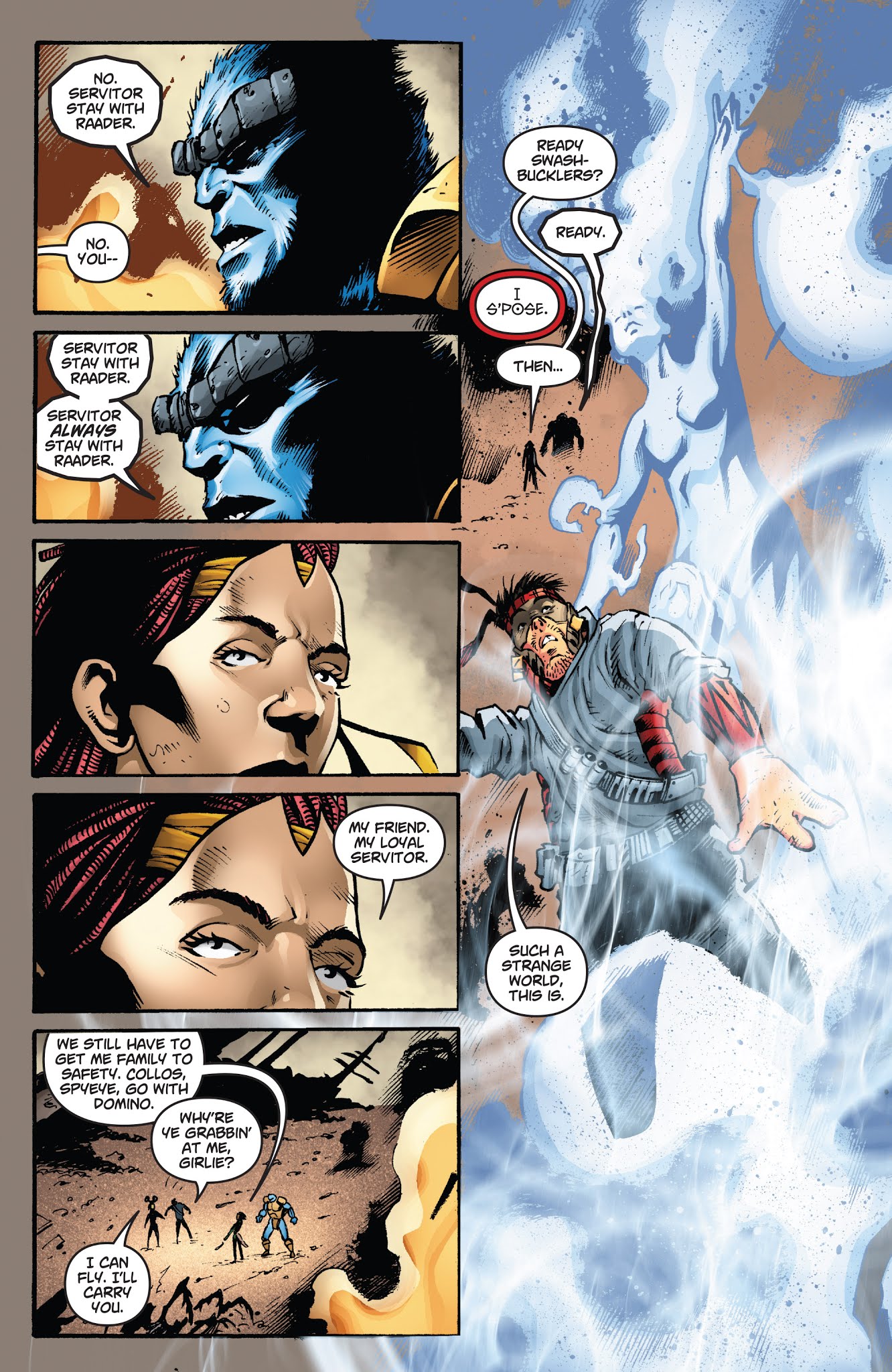 Read online Swashbucklers: The Saga Continues comic -  Issue #5 - 13