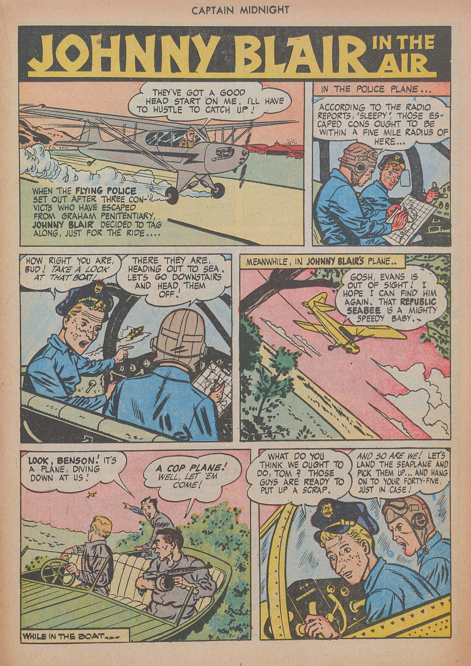 Read online Captain Midnight (1942) comic -  Issue #50 - 37