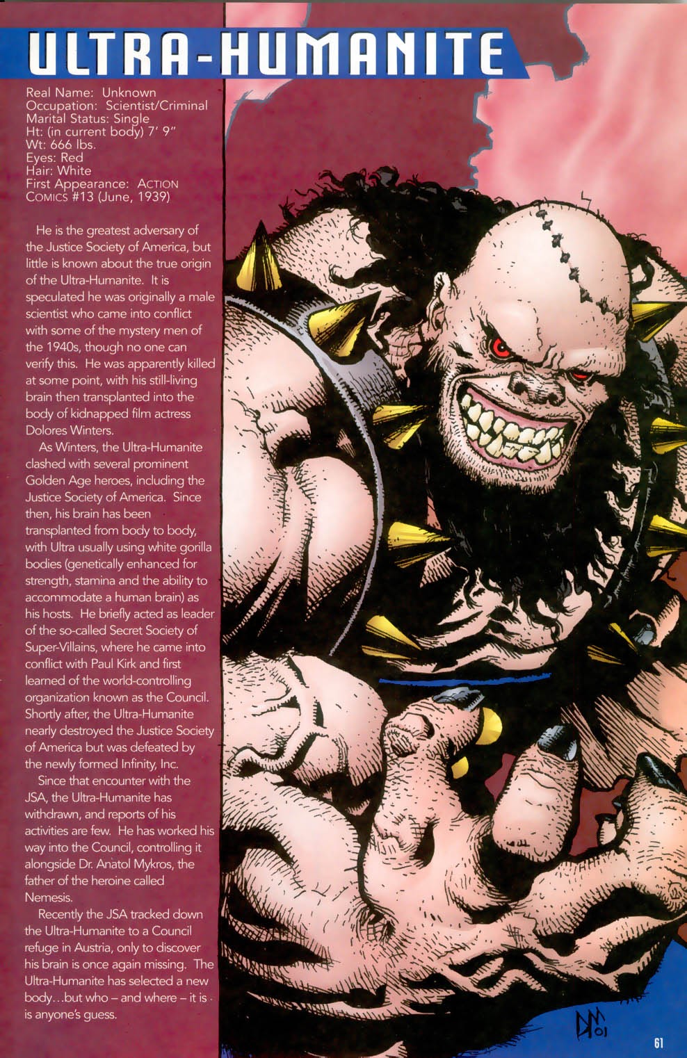 Read online JSA Secret Files comic -  Issue #2 - 57