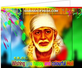 Shirdi Sai Baba Happy Holi saibaba wallpaper. Shirdi Sai Baba Happy Holi