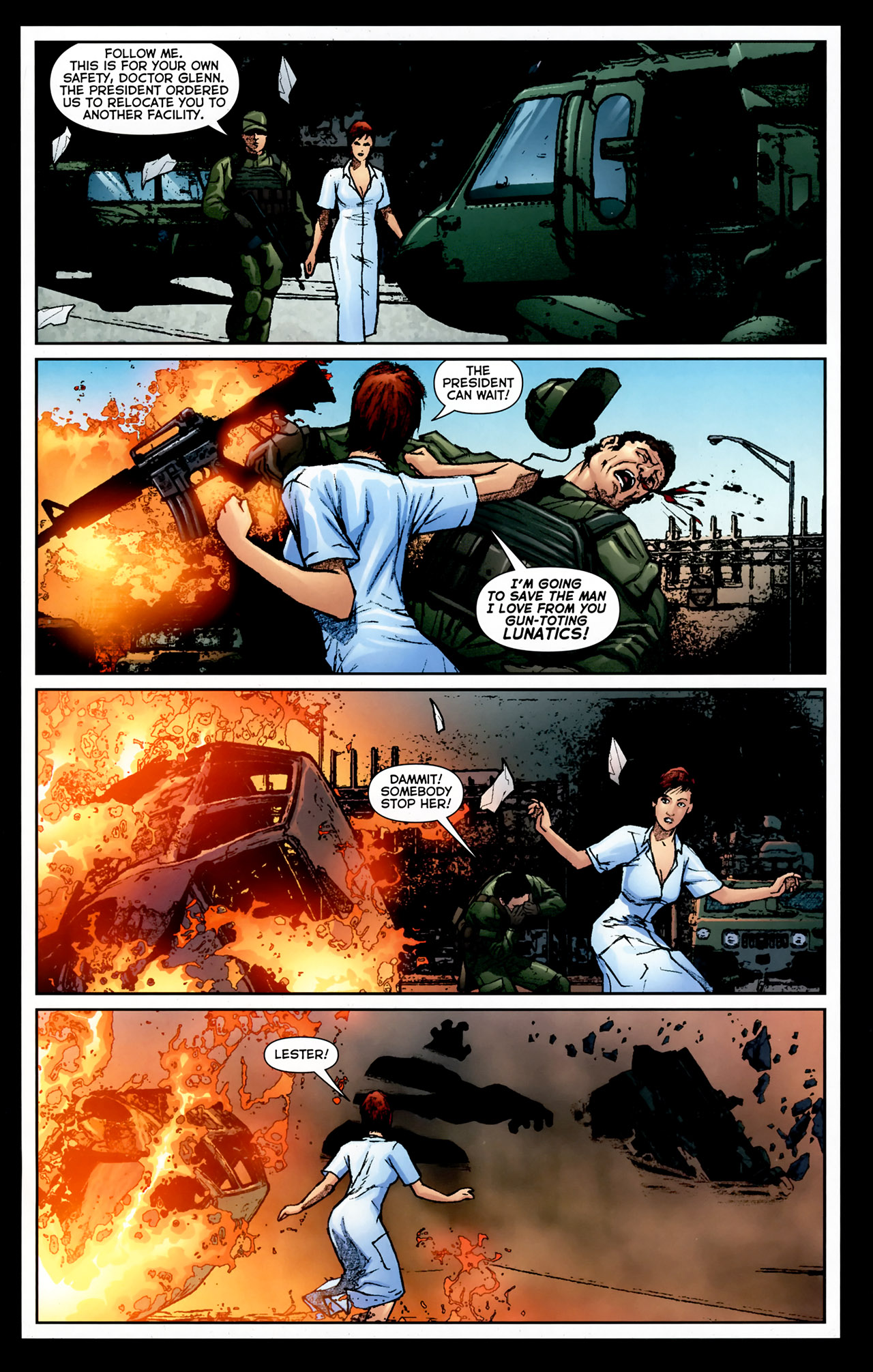 Read online Uncle Sam and the Freedom Fighters (2007) comic -  Issue #7 - 15