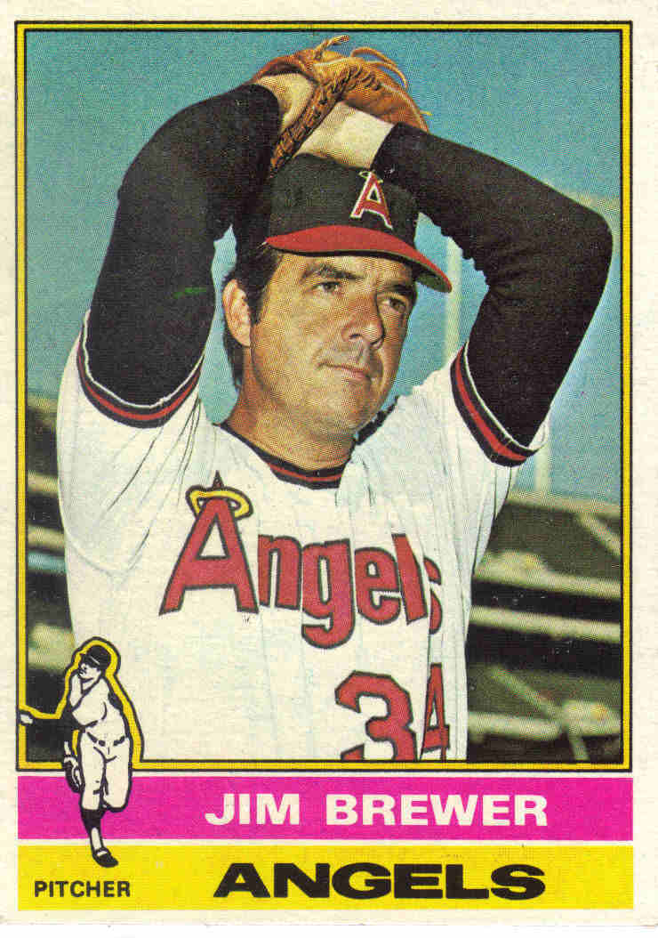 Project Baseball 1976: 1976 Topps #459 - Jim Brewer