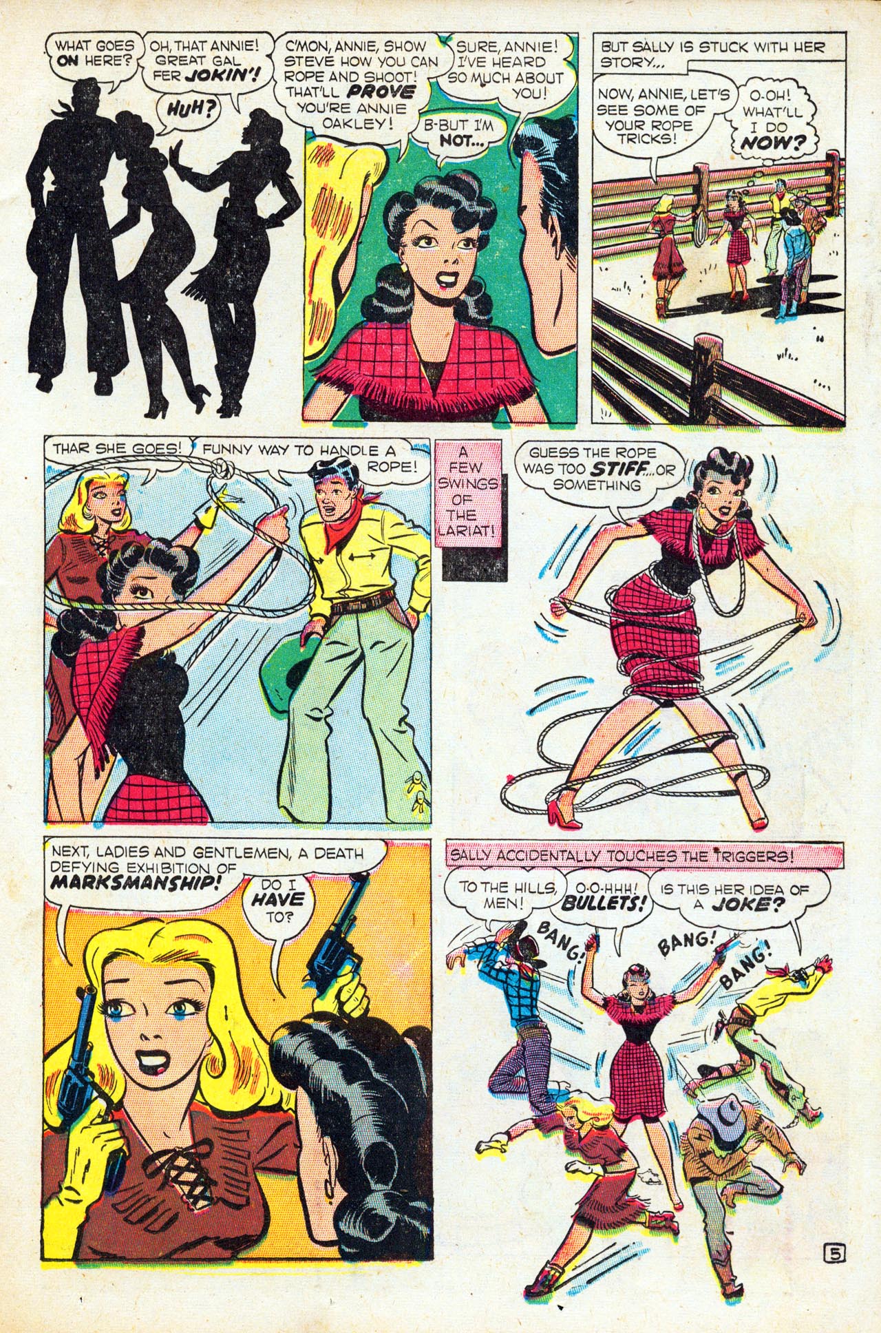 Read online Annie Oakley comic -  Issue #2 - 31