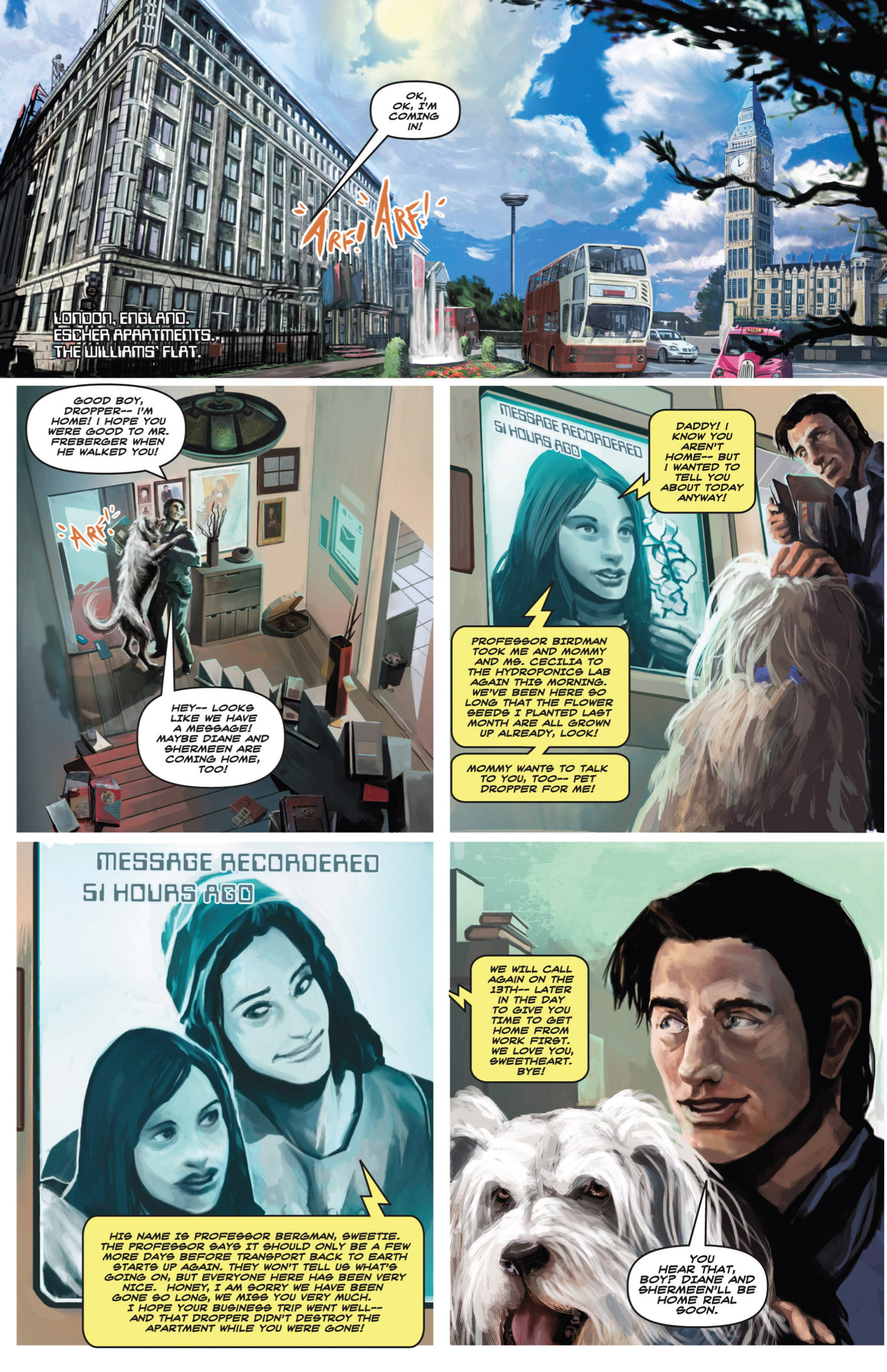 Read online Space: 1999: Aftershock comic -  Issue #1 - 14