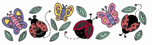 Butterflies and Ladybugs