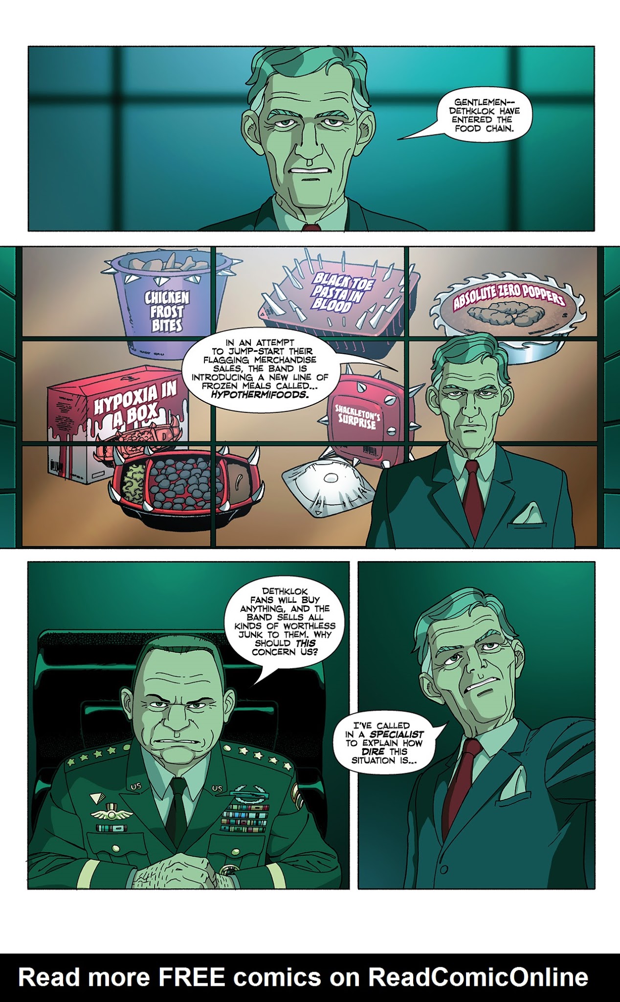 Read online Dethklok comic -  Issue #1 - 11