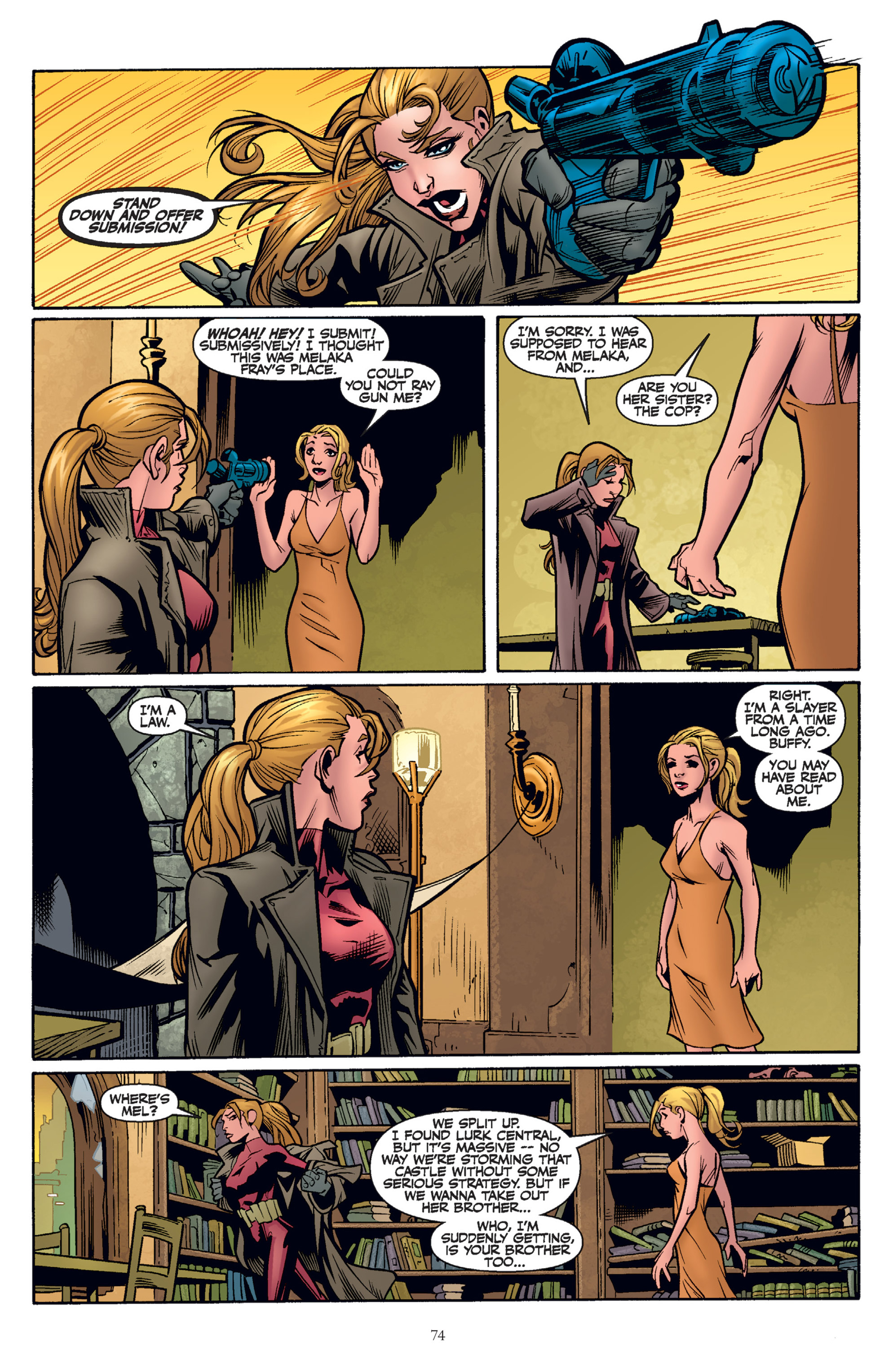 Read online Buffy the Vampire Slayer Season Eight comic -  Issue # _TPB 4 - Time Of Your Life - 73