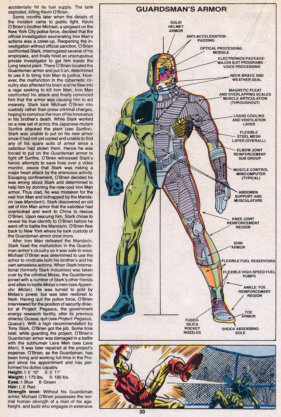 Read online The Official Handbook of the Marvel Universe Deluxe Edition comic -  Issue #5 - 32