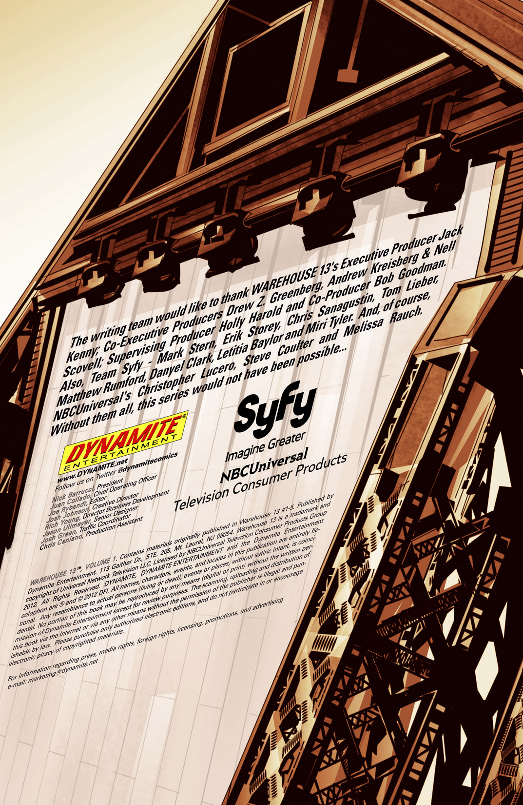 Read online Warehouse 13 comic -  Issue # _TPB - 4