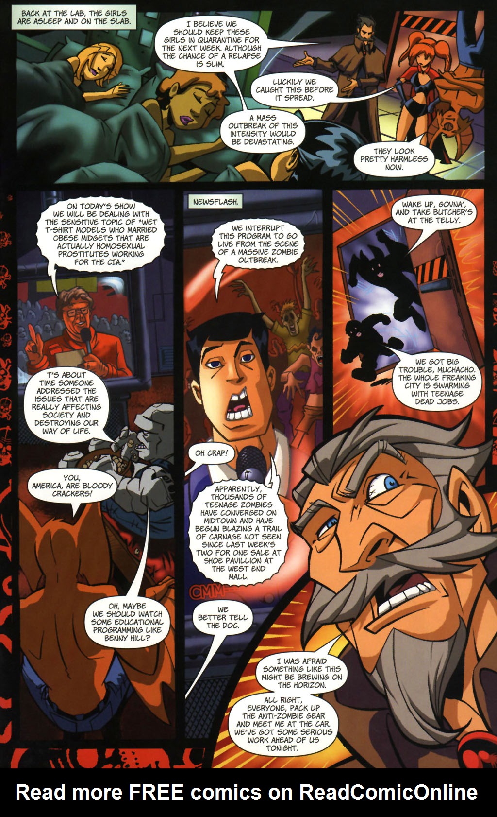 Read online Rob Zombie's Spookshow International comic -  Issue #7 - 15