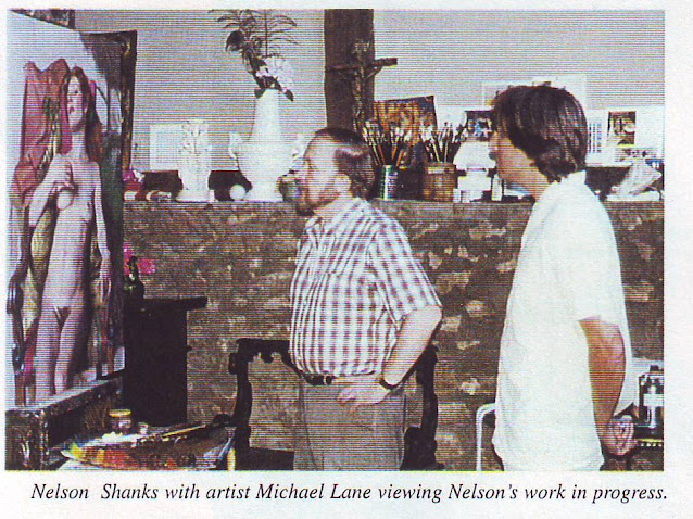 Michael Lane with Nelson Shanks. Seattle Atelier.