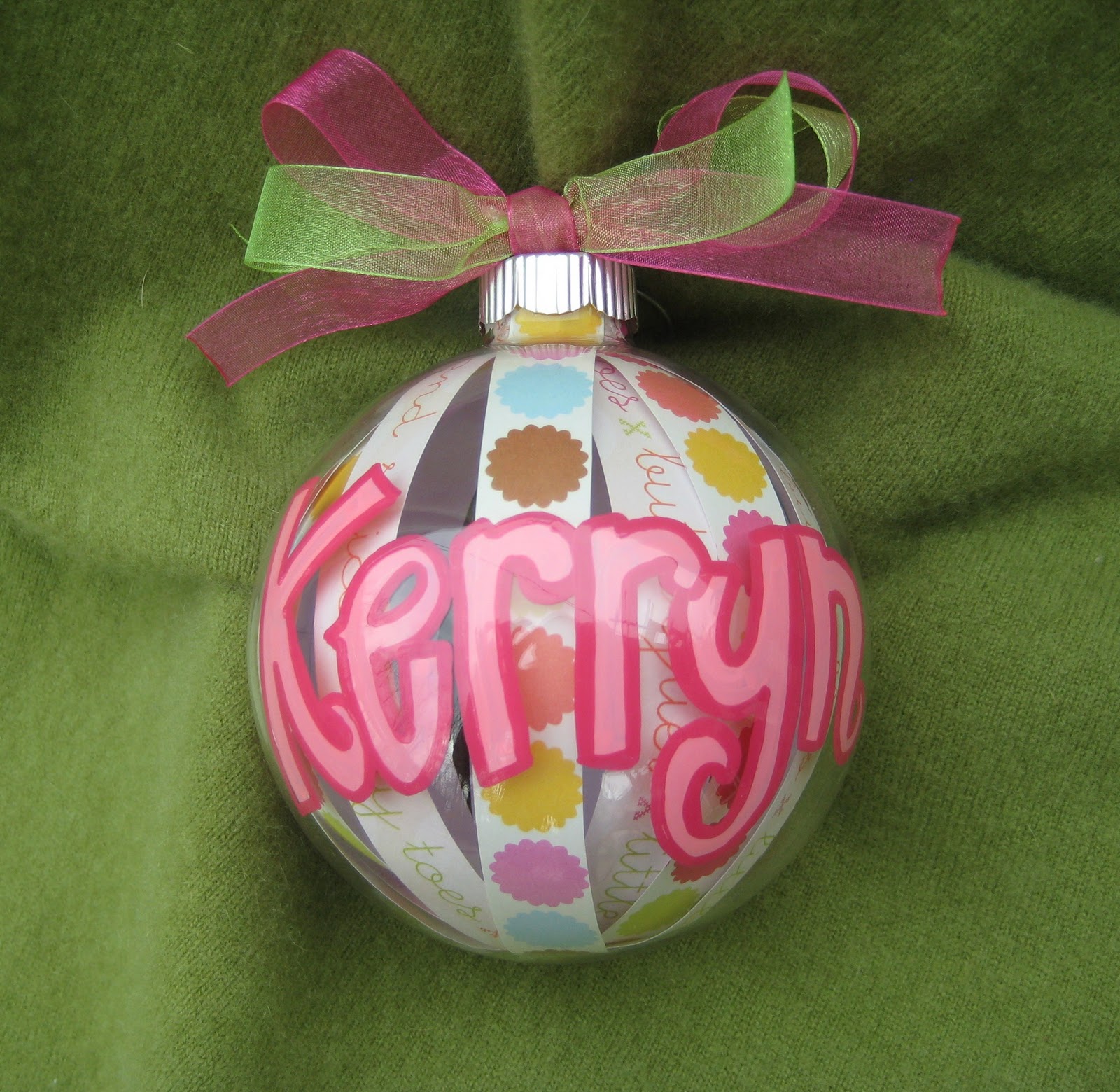 The Paisley Partridge Kkatiegoodwin@gmail.com Paper Ribbon Ornaments