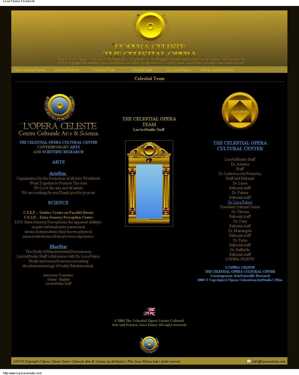 THE CELESTIAL OPERA