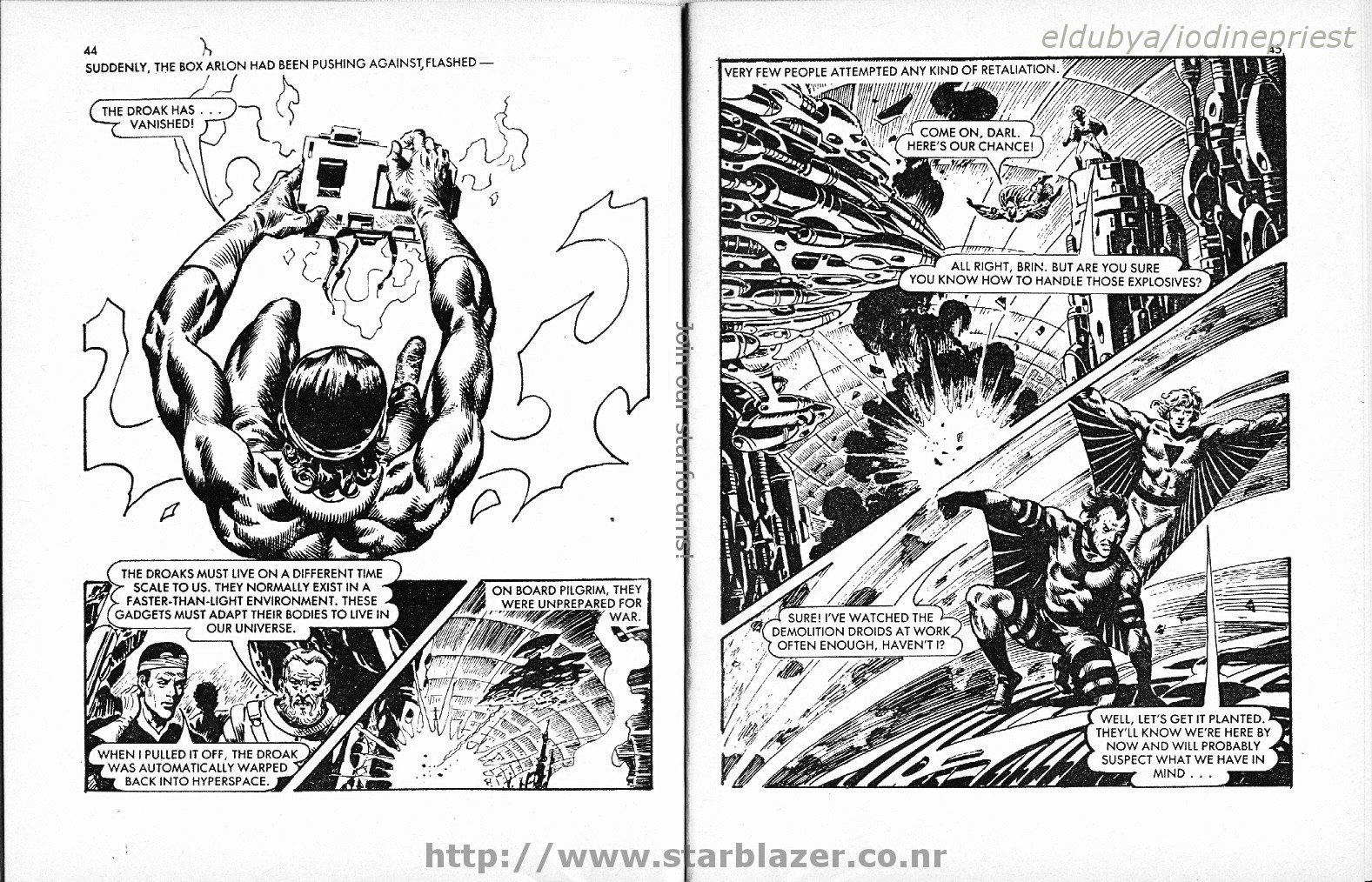 Read online Starblazer comic -  Issue #149 - 24