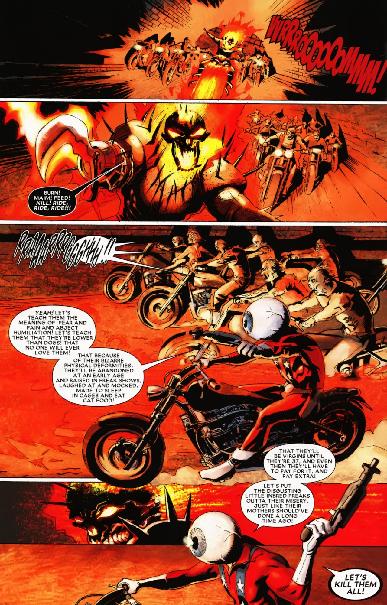 Read online Ghost Riders: Heaven's on Fire comic -  Issue #5 - 6