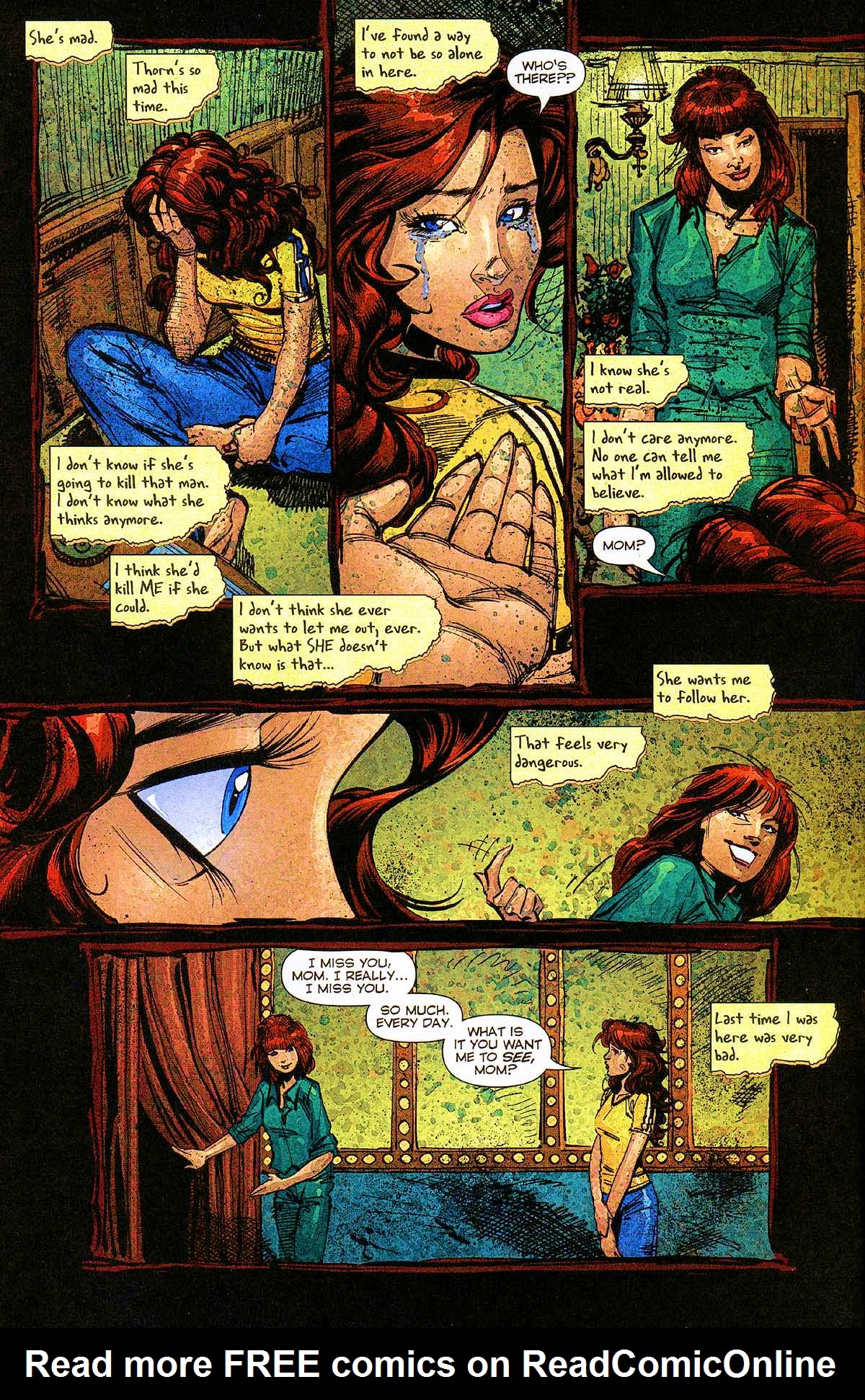 Read online Rose and Thorn comic -  Issue #5 - 9