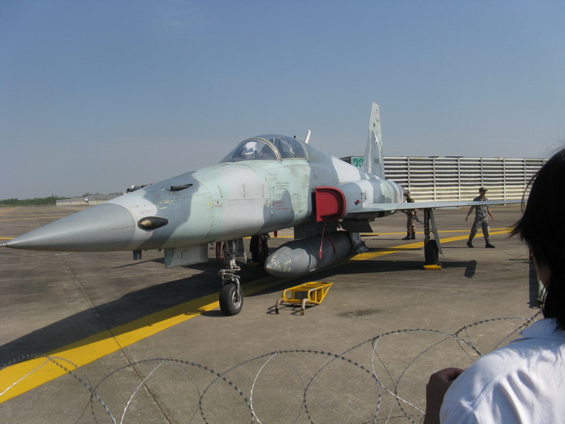 THAIDEFENSE-NEWS: F-5 E (บข.18 ก/ข) ของกองบิน 7 เปลี่ยนไป..?