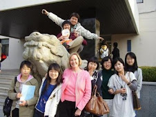 Honor's English Class with "Flat Lilly"