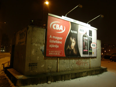 Rózsa utca, Budapest, CBA, reklám, óriásplakát, street art,  gerillamarketing, vandalizmus, reklám, óriásplakát, Újpest, IV. kerület