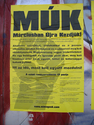 64 Vármegye Ifjúsági Mozgalom, Budaházy György, Budapest, plakát, Szilágyi Erzsébet fasor, Toroczkai László
