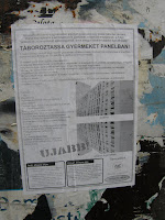 Budapest, Kétfarkú Kutya Párt, lakótelep, mkkp, Mária utca, panel, plakát, street art, VIII. kerület