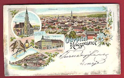 Kolozsvár, képeslap, régi, alt, Erdély, Cluj,  postcard, carte postala, ansichtskarten, Clausenburg, postcarten, látkép