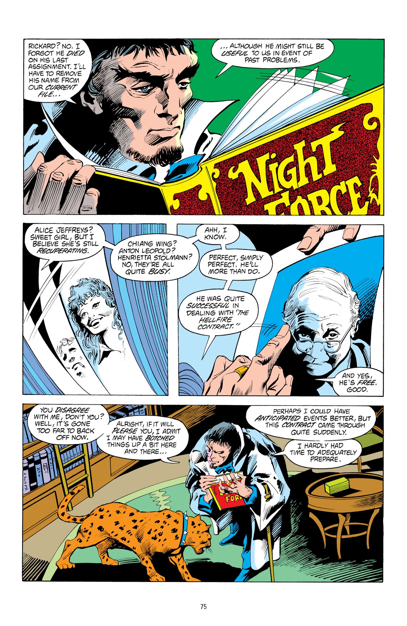 Read online The Night Force comic -  Issue # _TPB (Part 1) - 74