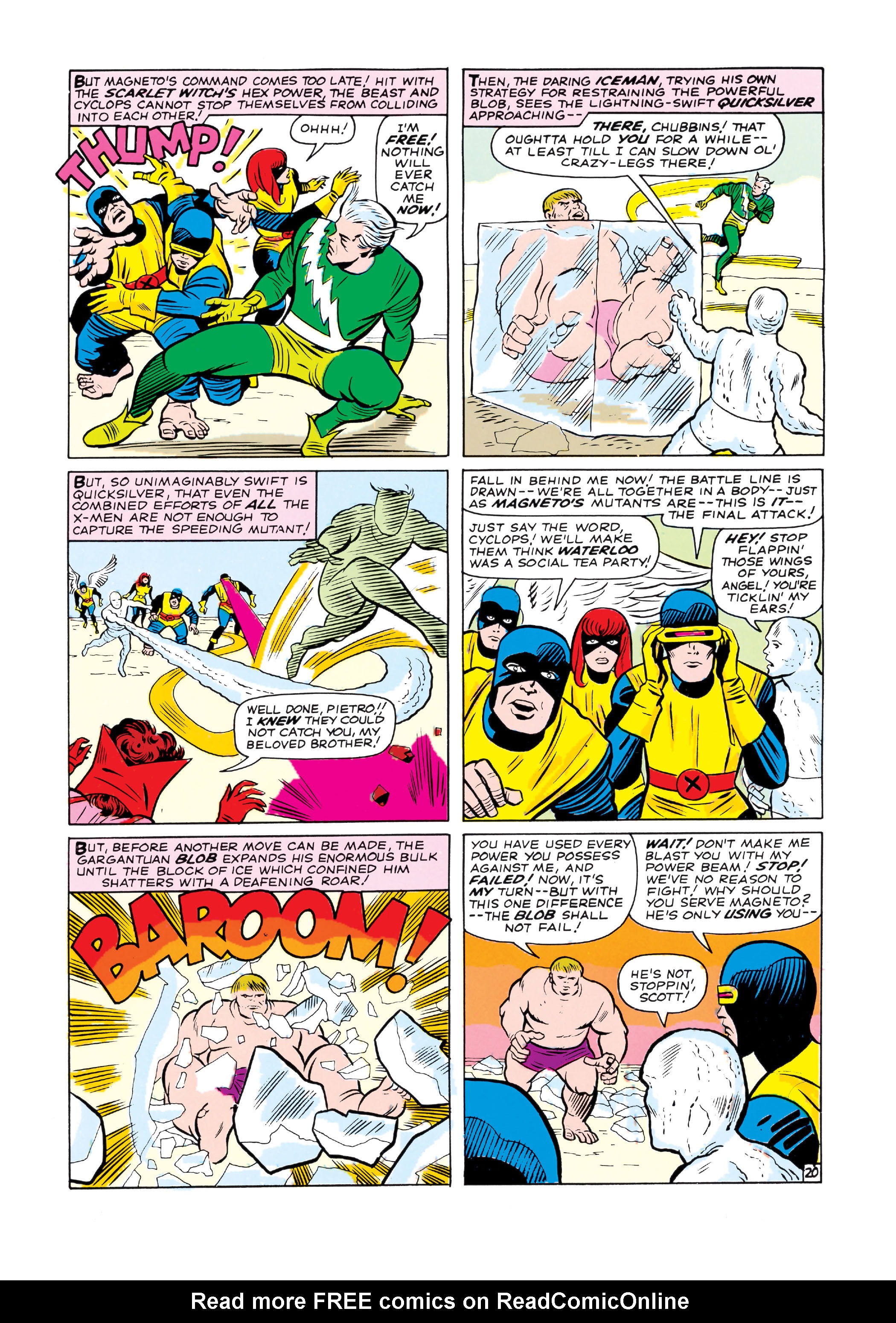Read online Uncanny X-Men (1963) comic -  Issue #7 - 21