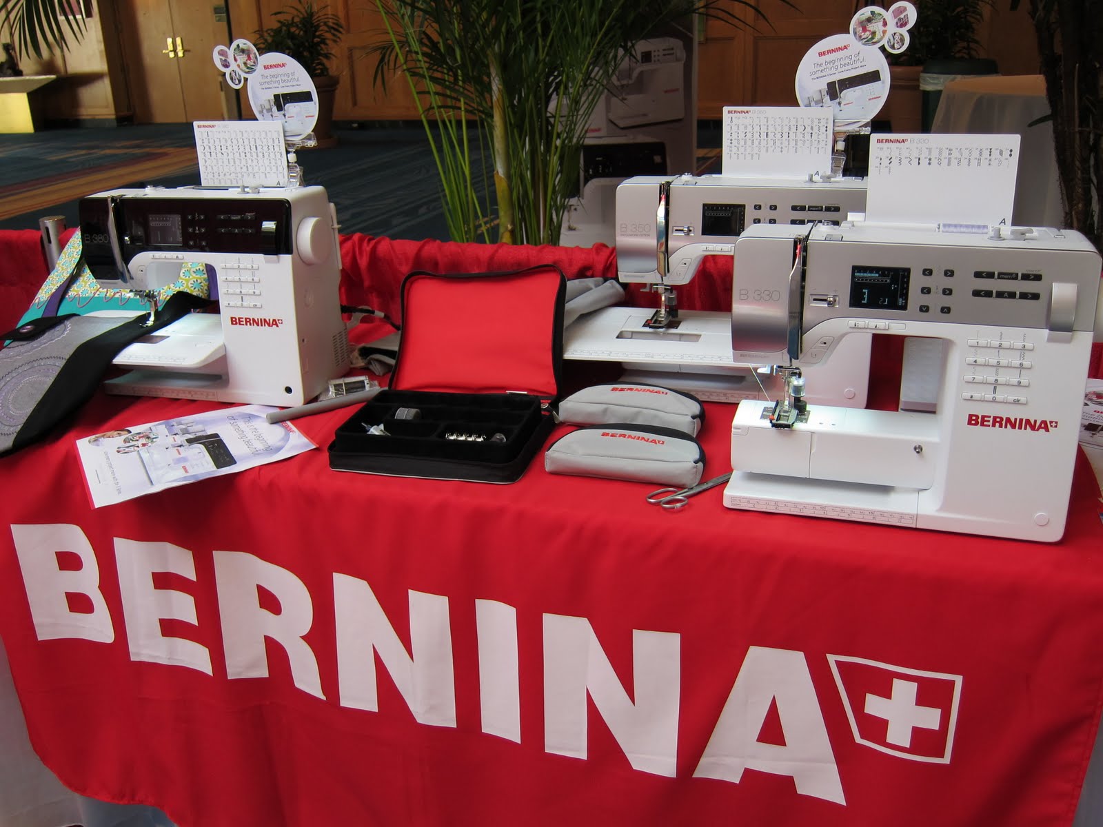 Bernina World of Sewing New Bernina Machines!