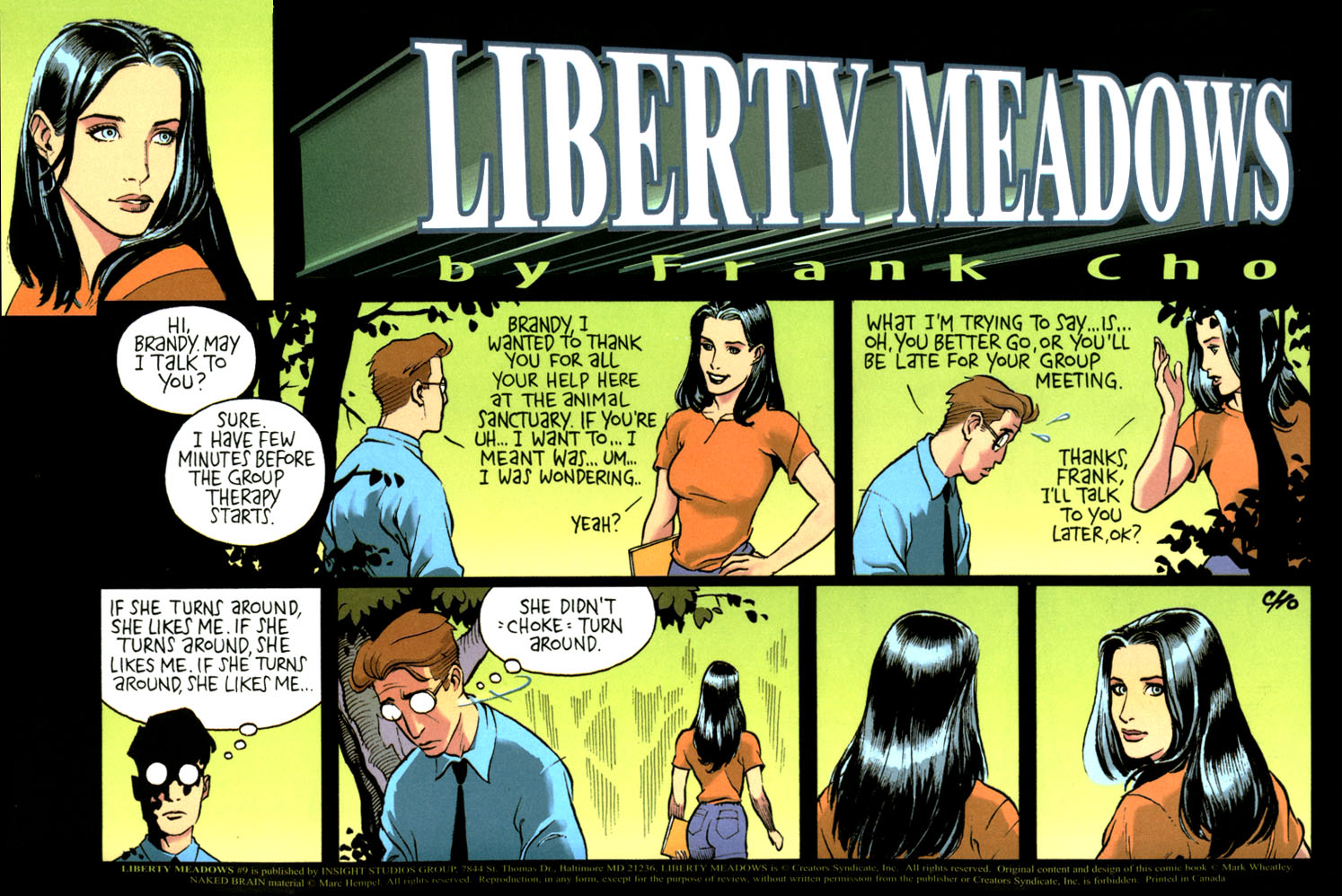 Read online Liberty Meadows comic -  Issue #9 - 2