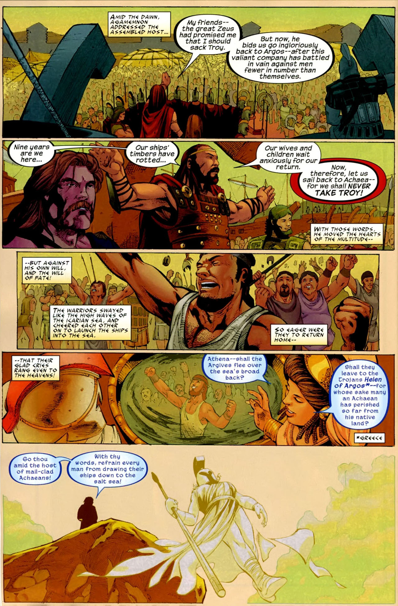 Read online The Iliad comic -  Issue #1 - 18