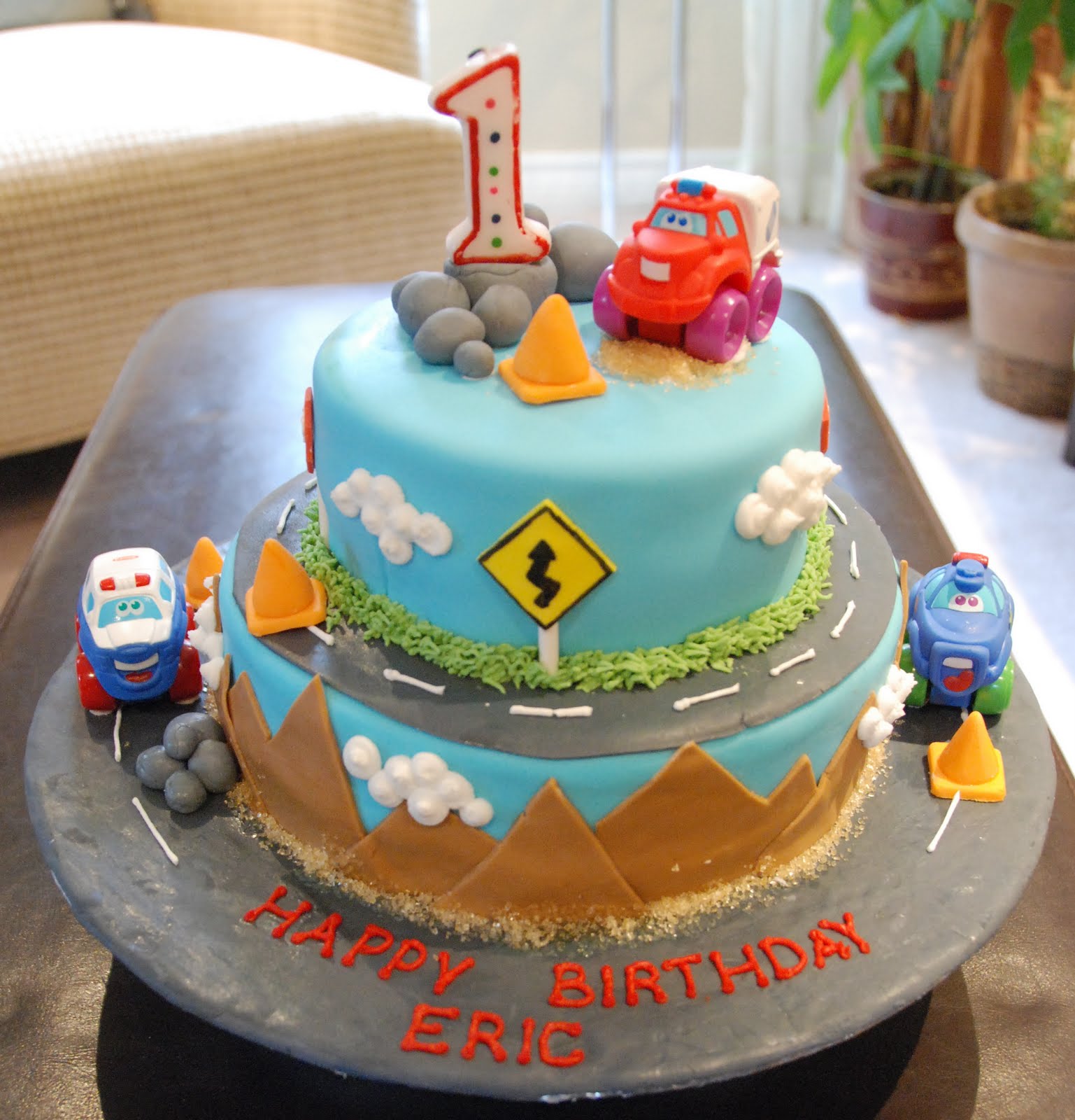 Cake Creations by Trish: First Birthday Cake