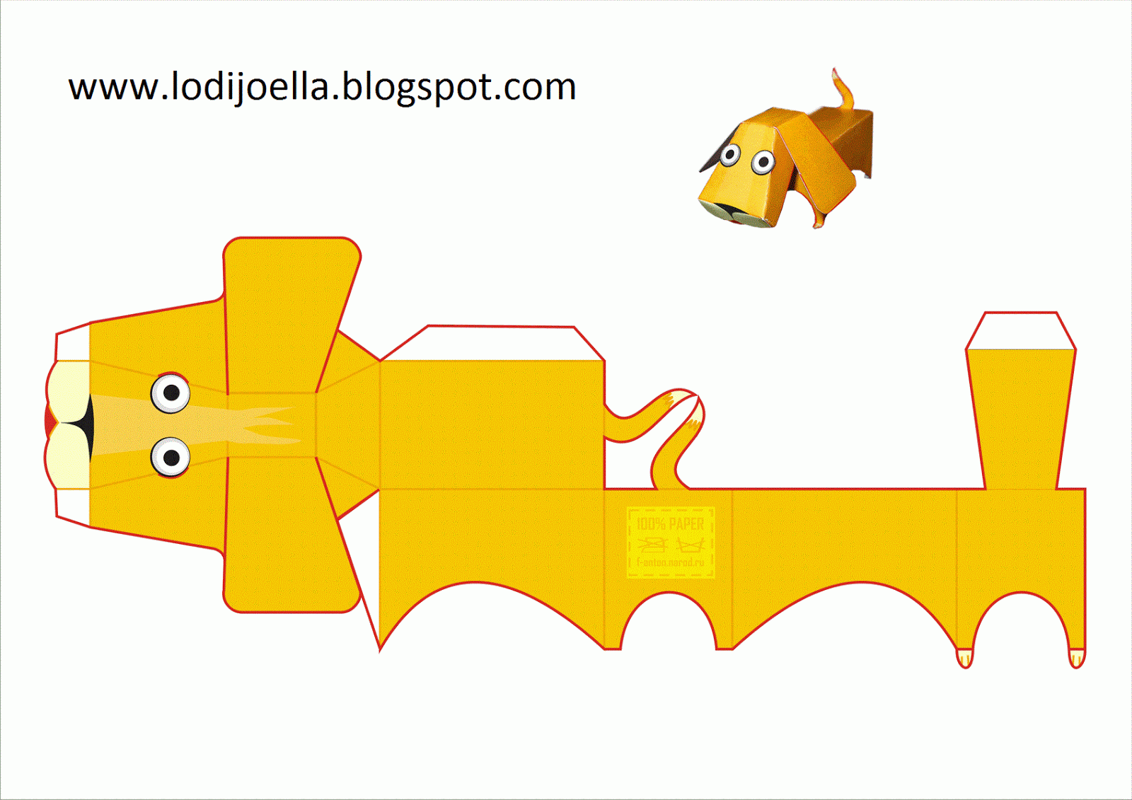 Muñecos de papel para armar ~ lodijoella