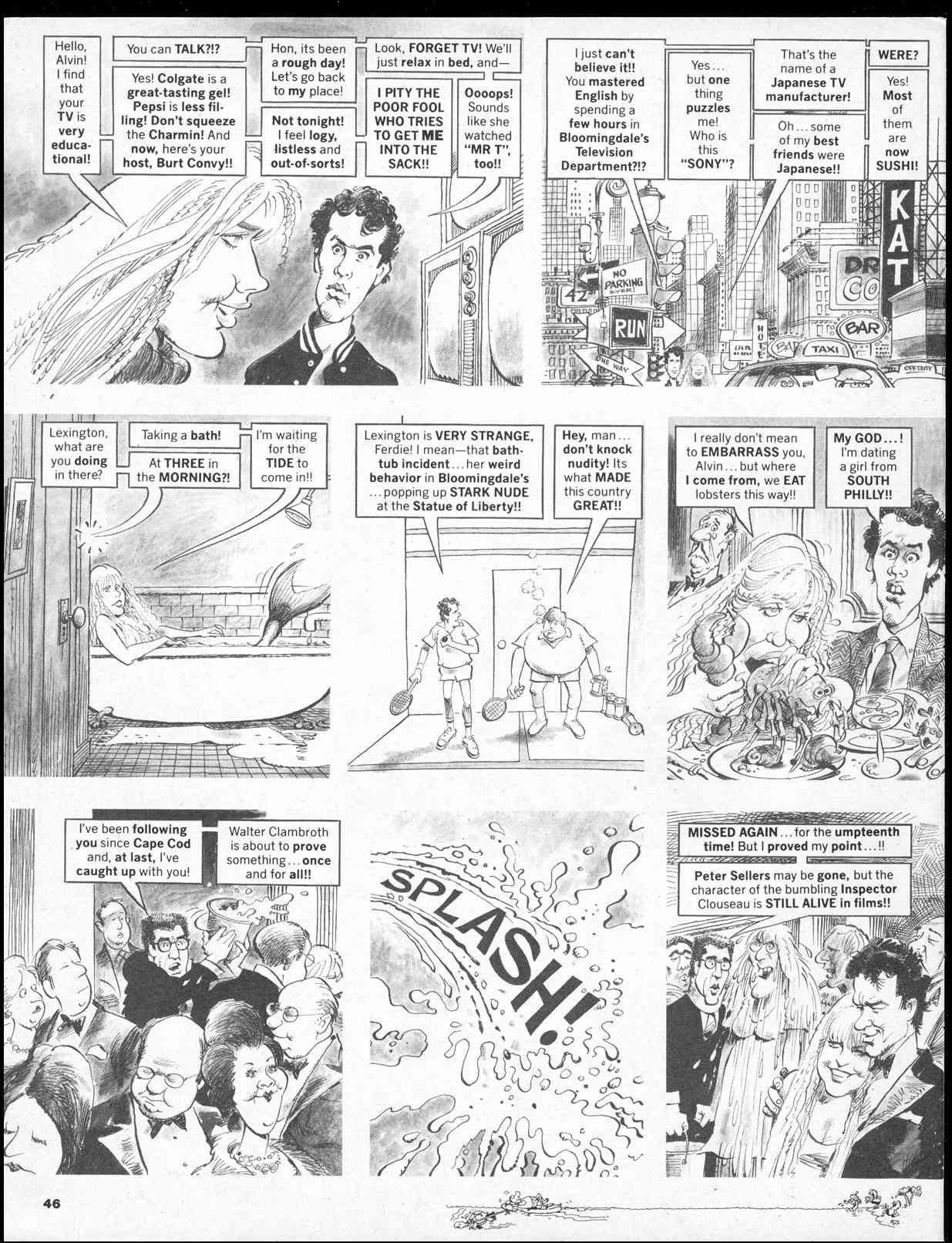 Read online MAD comic -  Issue #250 - 48