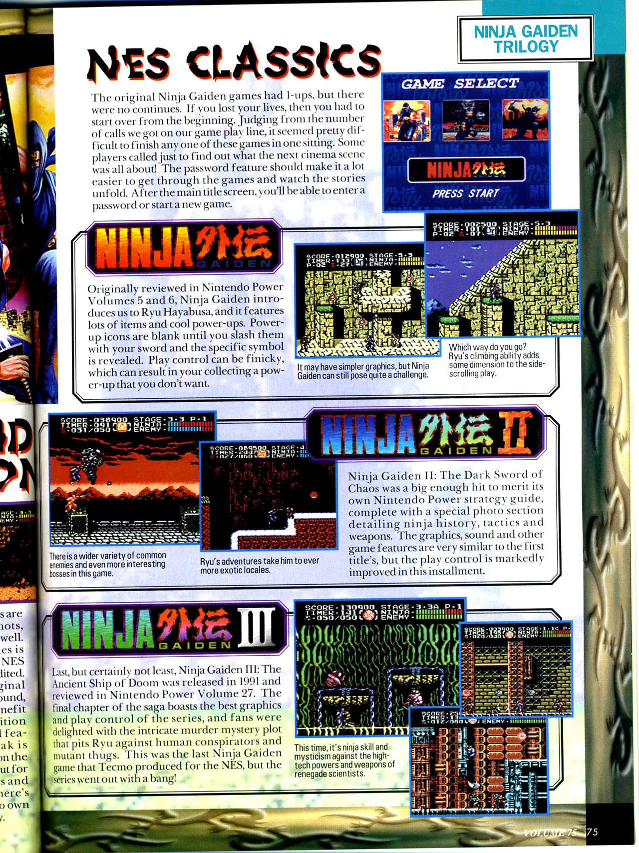 Read online Nintendo Power comic -  Issue #75 - 82