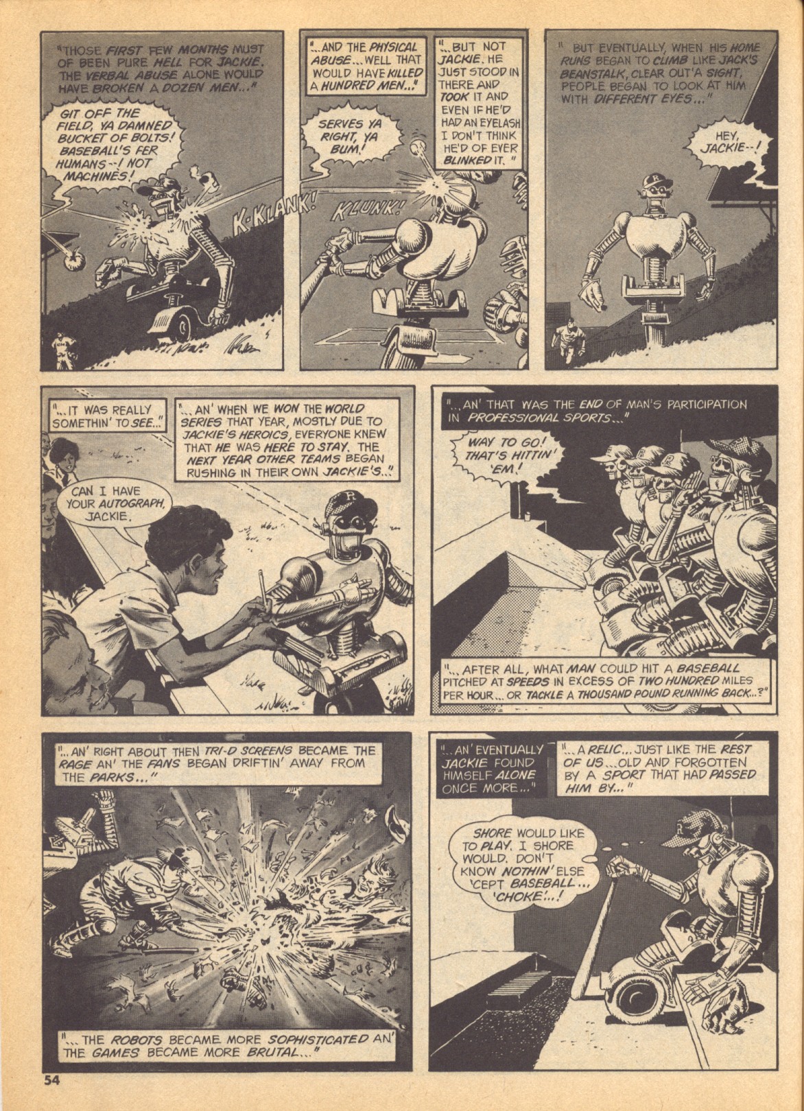 Read online Creepy (1964) comic -  Issue #84 - 54