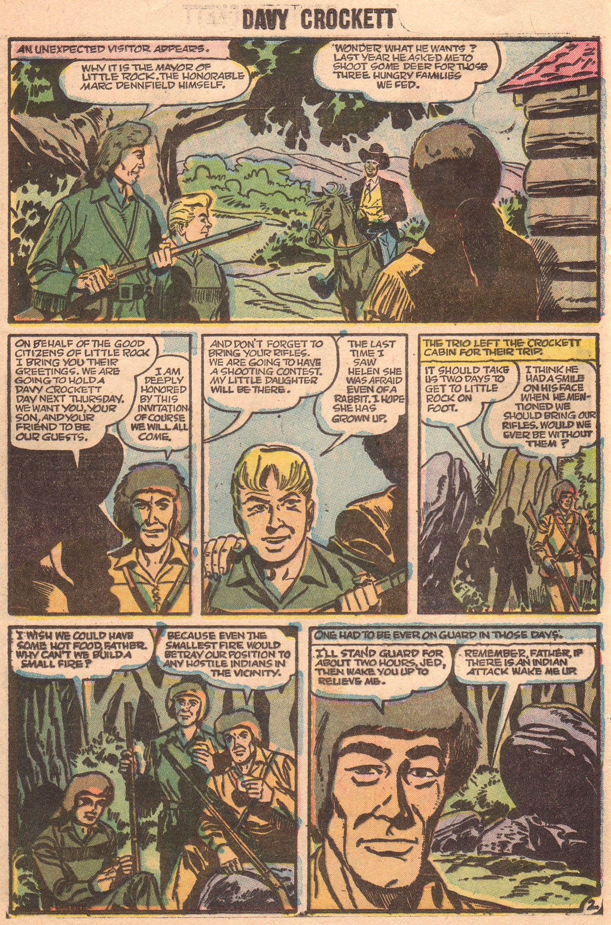 Read online Davy Crockett comic -  Issue #5 - 13