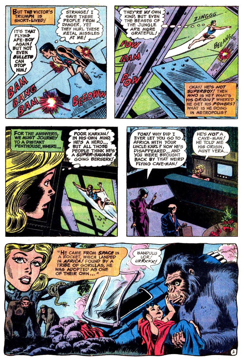 Read online Superboy (1949) comic -  Issue #188 - 3