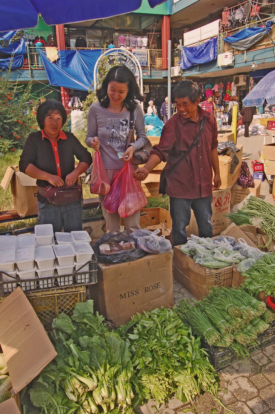 A Yankee in Belgrade At The Chinese Market